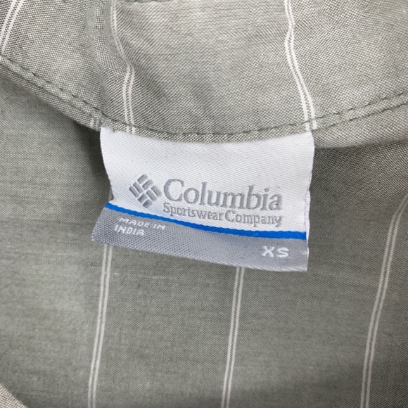 Columbia womens top XS shirt blouse stripes casual - Picture 4 of 8